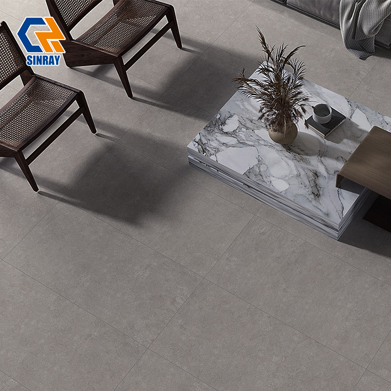 KN61210 Stain Repellent High Luster Glazed Porcelain Tiles 600*1200mm, Water Resistant Interior Floor Covering Porcelain Tiles