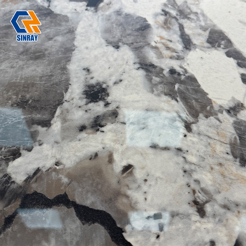 826XL09 Non-Sealing Required Sintered Stone Surfaces, Anti-Stain Smooth Slabs For Apartment Indoor Wall Flooring And Furniture Tops
