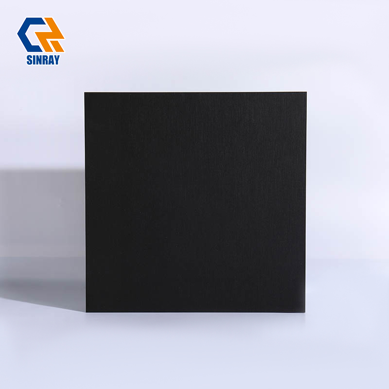 BMS6003 Factory Direct Custom Cut Nero Marquina Sintered Stone Slabs, Multiple Thickness Wear Resistant Black Marble Effect Stone Panels for Global Construction Contractors Bulk Orders