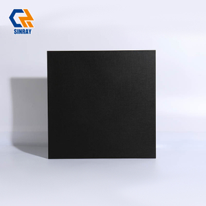 BM6003 Foshan Factory Direct Custom Size Solid Black Porcelain Tiles, Bulk Supply Wearproof Black Wall Floor Tiles For Global Construction Contractors Large Project Orders