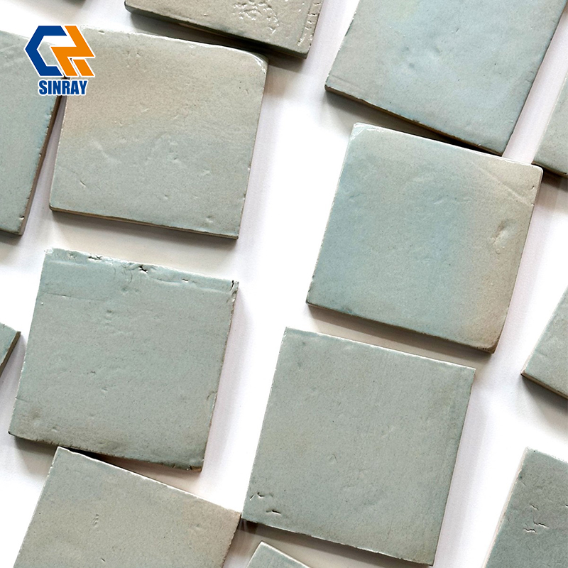 Resort courtyard inner walls & fountain surfaces: Waterproof glaze fits long-term humid outdoor environment in warm frost-free climate.