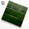 Terracotta Cracked Ice Tile Collection, Natural Delicate Craquelure Texture Waterproof Stain Resistant for Kitchen Backsplash Shower Niche Fireplace