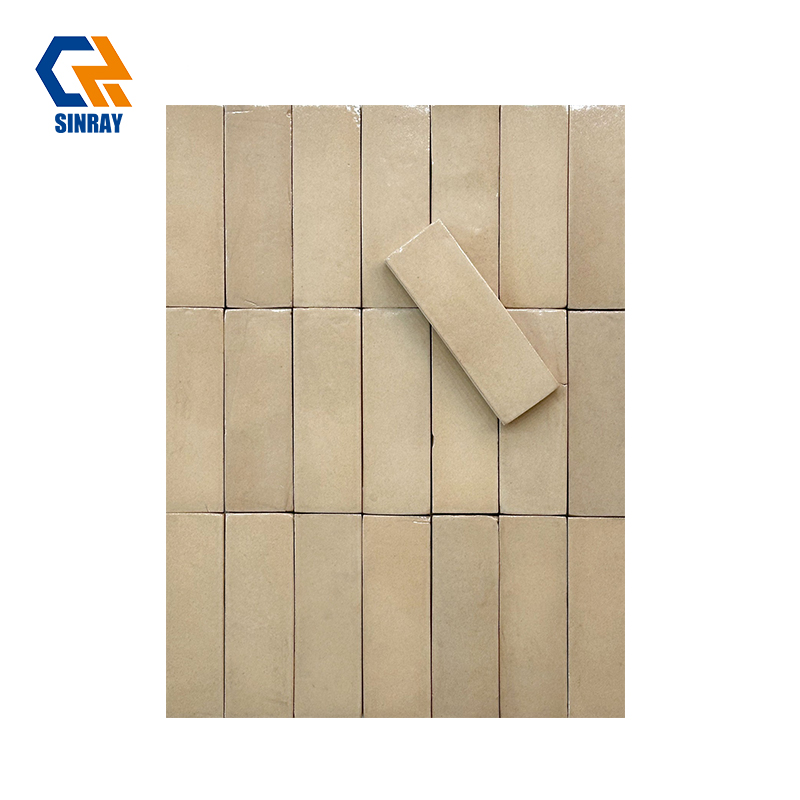 Square & Subway Format Cracked Ice Terracotta Tiles, Natural Earthy Burnt Orange & Cream Shades Mold-Proof Wall Tiles for Boutique Hotel Spa Resort Renovation Projects