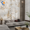 ZS927128 Modern Minimalist Sintered Stone Countertop Panels, Non-Porous Simple Daily Cleaning Stone Slabs Perfect for Household Custom Furniture Tops