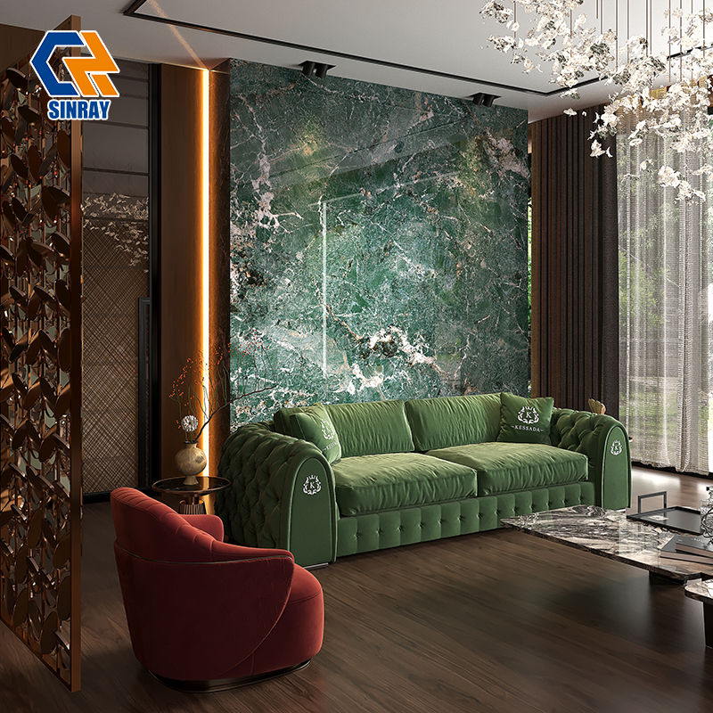 ZS160320-221 Sealing Not Needed Sintered Stone Countertop Panels, Non-Porous Spill Proof Stone Slabs Perfect for Custom Home Cabinet and Vanity Tops
