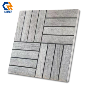 Modern Rustic Wood Grain Antibacterial Interior 9mm Thick Dark Anthracite Matte Surface Wear-Resistant Non-Slip Borders Home