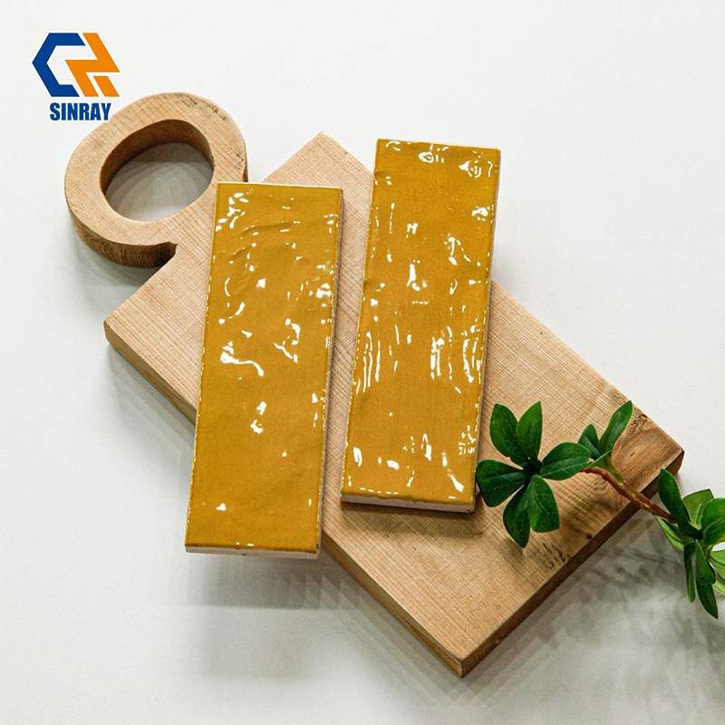 Hand-Chiseled Moroccan Zellige Decor Wall Tiles, Unique Wavy Gloss Glaze Non-Porous Clay Tiles Suitable For Boutique Hotel Spa Cafe Bar Feature Wall Cladding Projects