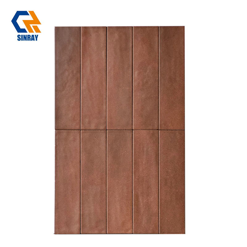 Commercial Grade Hand Crafted Decor Hand Tiles, Wear Resistant Glazed Handmade Wall Panels For Boutique Store Coffee Shop Hotel Interior Projects