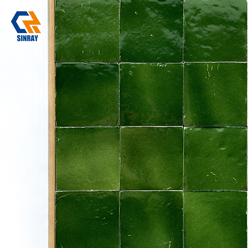 Factory Direct Wholesale Terracotta Cracked Ice Tile Collection, Custom Glaze Colors Sizes for Global Interior Contractors Bulk Residential & Commercial Orders