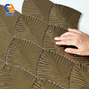 Forest Green Banana Leaf Hand Pressed Clay Tiles, Aged Crackle Glaze Unique Tactile Texture Decor Wall Panels For Cafe B&B Boutique Hotel Tropical Accent Wall Projects