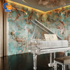 SC9DJ1632536 Natural Marble Texture Sintered Stone Panels, Food Safe Anti-Bacterial Non-Porous Stain Repellent Slabs for Residential Villa, Apartment and Commercial Interior Renovation