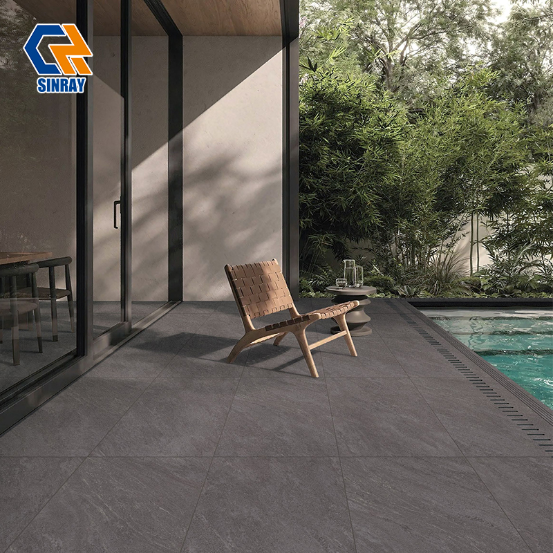 12SA01 600x600mm High Gloss Glazed Porcelain Tiles, Stain Resistant Easy Clean Floor & Wall Tiles For Villa Apartment Decoration