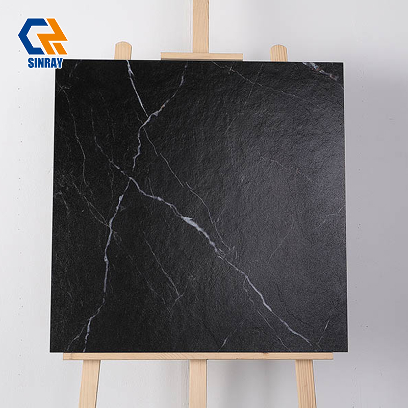 BY6H6010 Premium Nero Marquina Black Sintered Stone Compact Surfaces, Anti-Bacterial Acid Alkali Resistant Low Maintenance Slabs for Hotel Lobby Feature Walls & Dining Table Tops