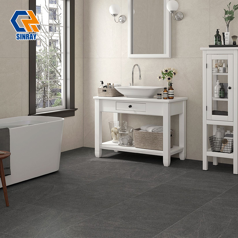 POR66073 600x600mm Advanced Stain Barrier Anti-Fouling Easy Wash Decorative Tiles for Villa, Condo and Hotel Interior Refurbishment