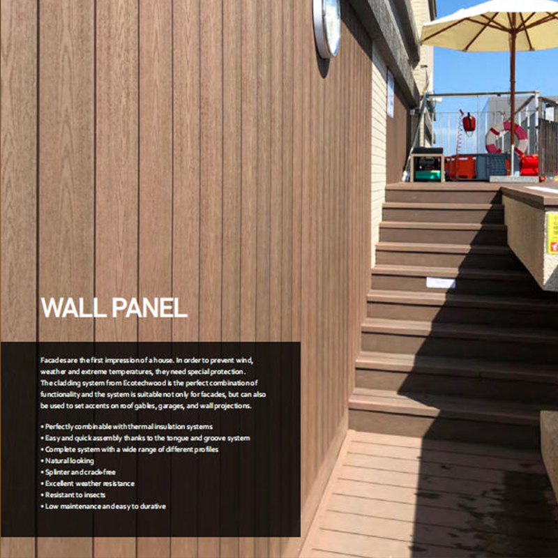 Wood Plastic Composite Wall Panels