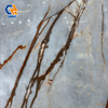 1632TRS-316 High Mirror Gloss Sintered Stone Big Slabs, Smooth Stain Repellent Hard Compact Stone for Luxury Hotel Lobby Background Walls, Bar Counters and Villa Interior Decoration