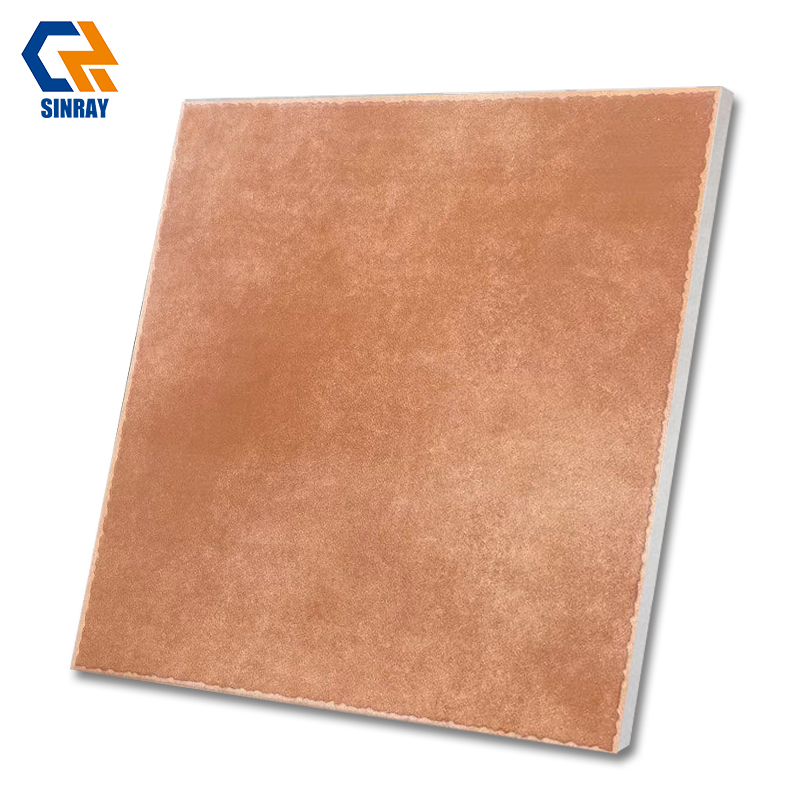 Modern Rustic Matte Floor Tile 9mm Thick Heavy‑Duty Wear‑Resistant Non‑Slip Antibacterial Acid‑Proof Stain Resistant Durable Ceramic Tile For Shopping Mall Public Area Flooring