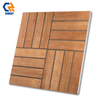 Modern Rustic Wood Grain Antibacterial Interior 9mm Thick Dark Anthracite Matte Surface Wear-Resistant Non-Slip Borders Home