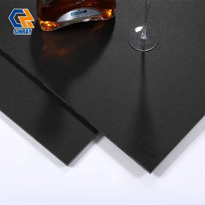BMS6003 Factory Direct Custom Cut Nero Marquina Sintered Stone Slabs, Multiple Thickness Wear Resistant Black Marble Effect Stone Panels for Global Construction Contractors Bulk Orders