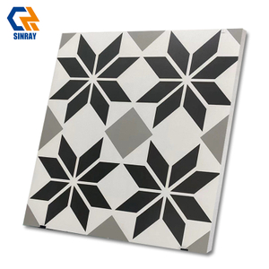 Rustic Modern 600x600mm 9mm Thick Anti-Slip Stone Imitation Texture Interior Acid-Resistant Antibacterial Borders ACCENTS Room