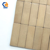 Square & Subway Format Cracked Ice Terracotta Tiles, Natural Earthy Burnt Orange & Cream Shades Mold-Proof Wall Tiles for Boutique Hotel Spa Resort Renovation Projects