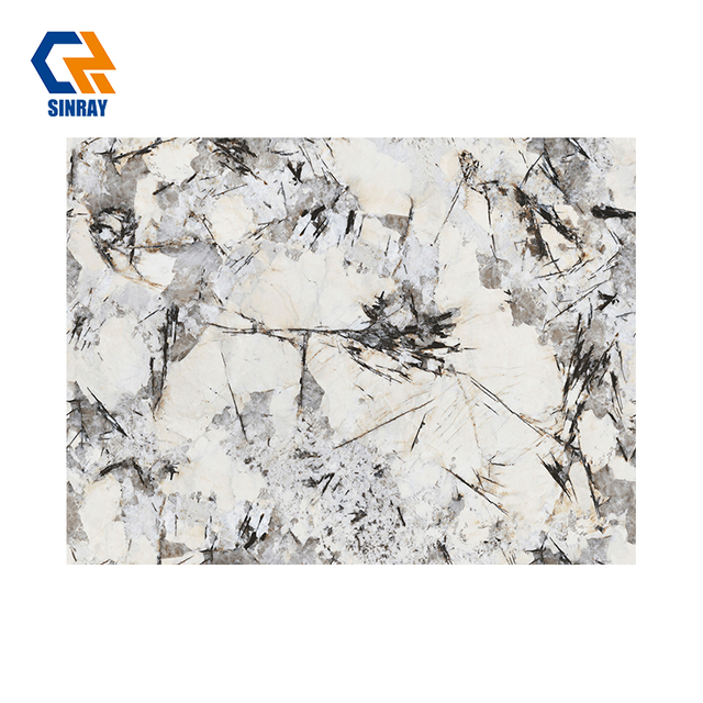 ZS927126 Natural Marble Texture Sintered Stone Compact Surfaces, Anti-Bacterial Food-Grade Stain Repellent Slabs for Kitchen Islands, Wash Vanities and Custom Furniture Tops