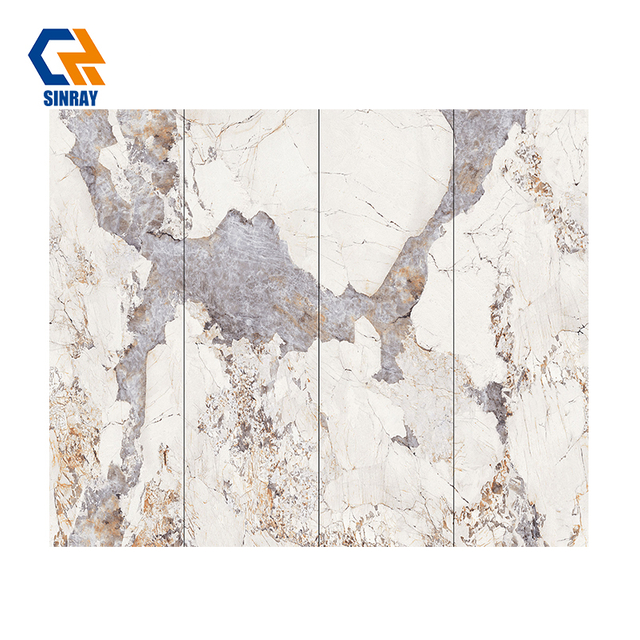 2609SH128 Indoor & Outdoor Sintered Stone Sheets, UV Stable Fade Proof Waterproof Stone Panels for Villa, Hotel, Office Commercial Renovation Projects
