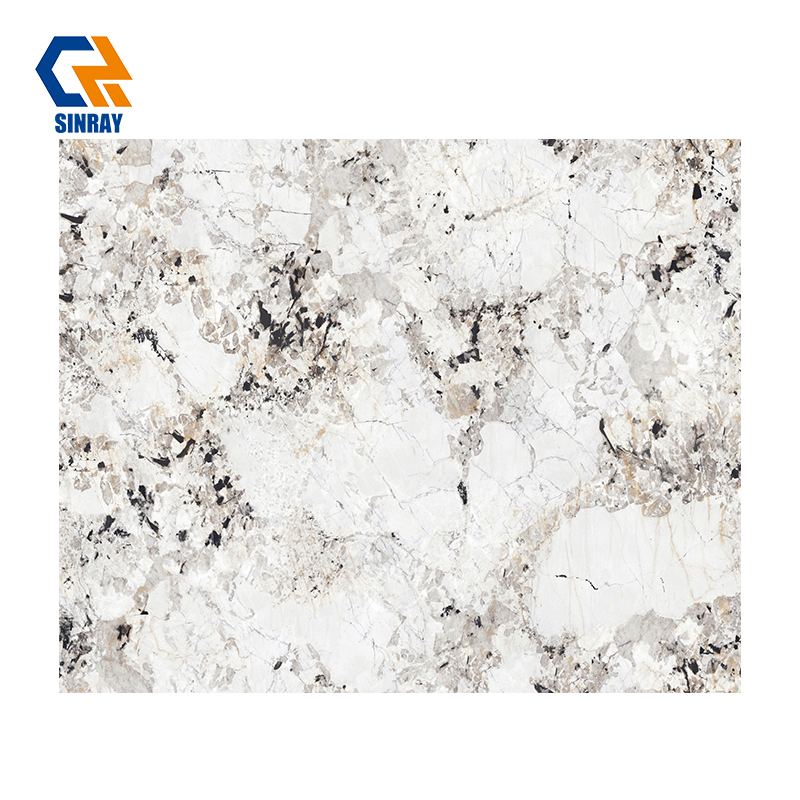 80260TRS-715 800x2600mm High Hardness Sintered Stone Surfaces, Zero Water Absorption Wear Resistant Large Slabs For Indoor & Outdoor Construction Projects