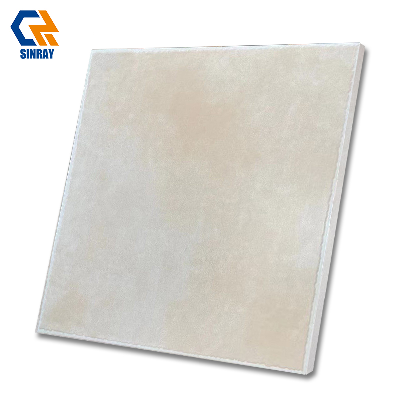 Modern Rustic Matte Floor Tile 9mm Thick Heavy‑Duty Wear‑Resistant Non‑Slip Antibacterial Acid‑Proof Stain Resistant Durable Ceramic Tile For Shopping Mall Public Area Flooring