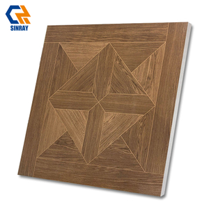 Modern Rustic Wood Grain Antibacterial Interior Tiles 9mm Dark Anthracite Matte Surface Wear-Resistant Non-Slip Bathroom Villa