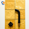 Hand-Chiseled Moroccan Zellige Decor Wall Tiles, Unique Wavy Gloss Glaze Non-Porous Clay Tiles Suitable For Boutique Hotel Spa Cafe Bar Feature Wall Cladding Projects