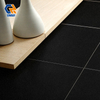 BM6001 Stylish Solid Black Porcelain Wall Floor Tiles, Moisture Proof Spill Resistant Dark Tiles Matching Light Cabinets & White Wall Decor