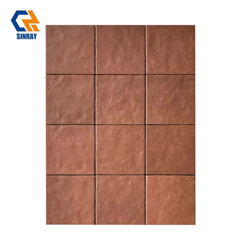Commercial Grade Hand Crafted Decor Hand Tiles, Wear Resistant Glazed Handmade Wall Panels For Boutique Store Coffee Shop Hotel Interior Projects