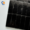 Gloss Black Ice Crack Terracotta Subway Tiles, Handcrafted Crackle Glaze Dark Clay Wall Tiles Oil & Coffee Stain Resistant for Bar Counter Background Hotel Lobby Dark-Tone Interior Design