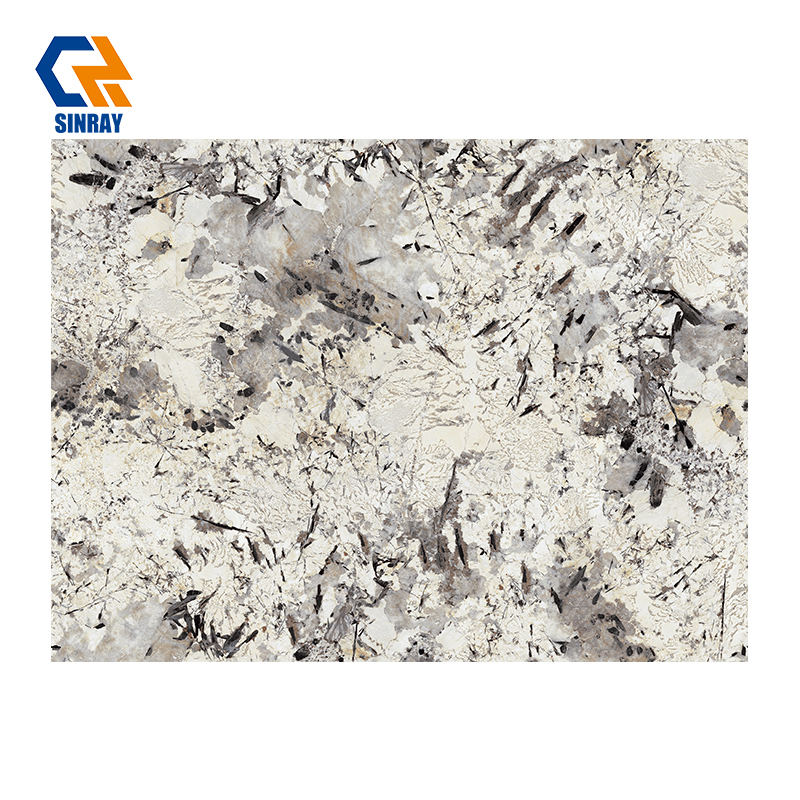 ZS927127 Natural Marble Texture Sintered Stone Compact Surfaces, Anti-Bacterial Food-Grade Stain Repellent Slabs for Kitchen Islands, Wash Vanities and Custom Furniture Tops