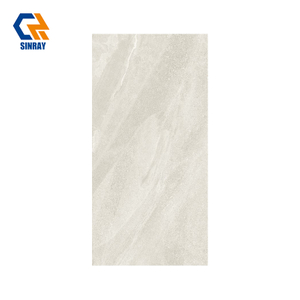 POR612108 Large Format Glossy Porcelain Flooring Tiles 600×1200mm, Anti-Stain Glazed Tiles For Indoor Residential & Commercial Space