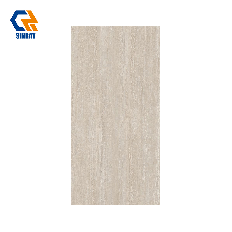12DM01 Stain Repellent High Gloss Glazed Porcelain Tiles 600×1200mm, Waterproof Interior Floor & Wall Decoration Tiles