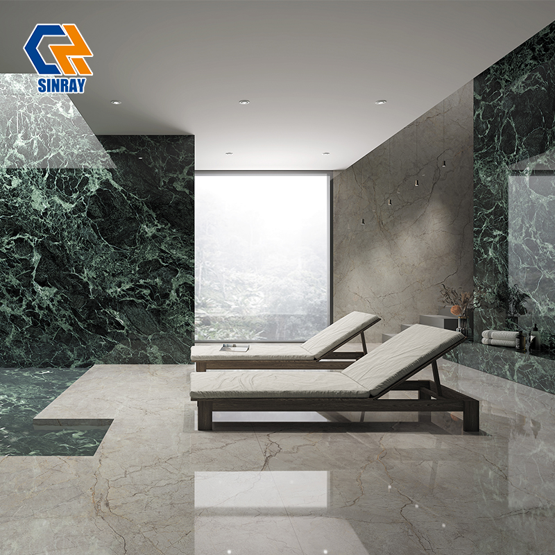 ZS160320-08 Commercial Grade Wear Resistant Sintered Stone Compact Stone, Chemical Resistant Large Slabs for Shopping Mall, Office Building and Hotel Whole Project Decoration