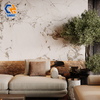 ZS927122 Soft Matte Anti Fingerprint Sintered Stone Slabs, Shock Resistant Easy Daily Maintenance Stone Material for Modern Household and High Foot Traffic Retail Shops