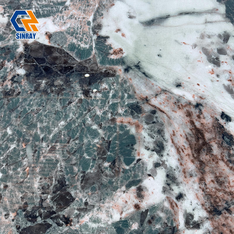 ZS160320-221 Sealing Not Needed Sintered Stone Countertop Panels, Non-Porous Spill Proof Stone Slabs Perfect for Custom Home Cabinet and Vanity Tops