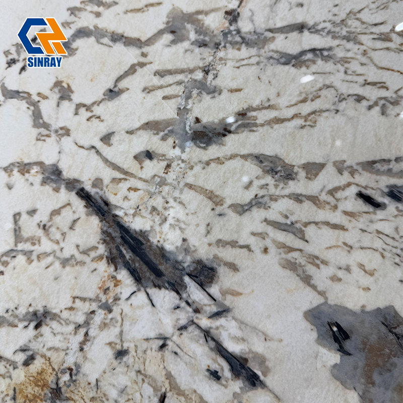 ZS90180-002 Matte Anti-Fingerprint Sintered Stone Panels, Wear Resistant Low Maintenance Stone Slabs for Modern Residential and High-Traffic Public Areas