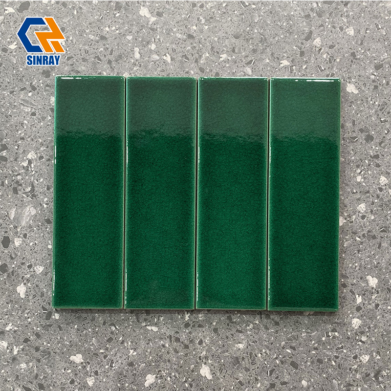 Hand-Chiseled Traditional Zellige Mosaic Tiles, UV Resistant Waterproof Glazed Terracotta Tiles For Swimming Pool Fountain Exterior Wall Decoration 