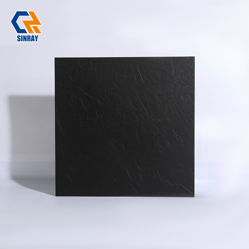 BY6000 Commercial Grade Nero Marquina Marble Effect Sintered Stone, Heavy-Duty Stain Repellent Large Slabs for Shopping Mall, Office & Five-Star Hotel Full Decoration Projects