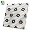 Rustic Modern Wood Grain Dark Anthracite Matte Acid-Resistant Wear-Resistant Non-Slip Antibacterial Interior Tiles ACCENTS