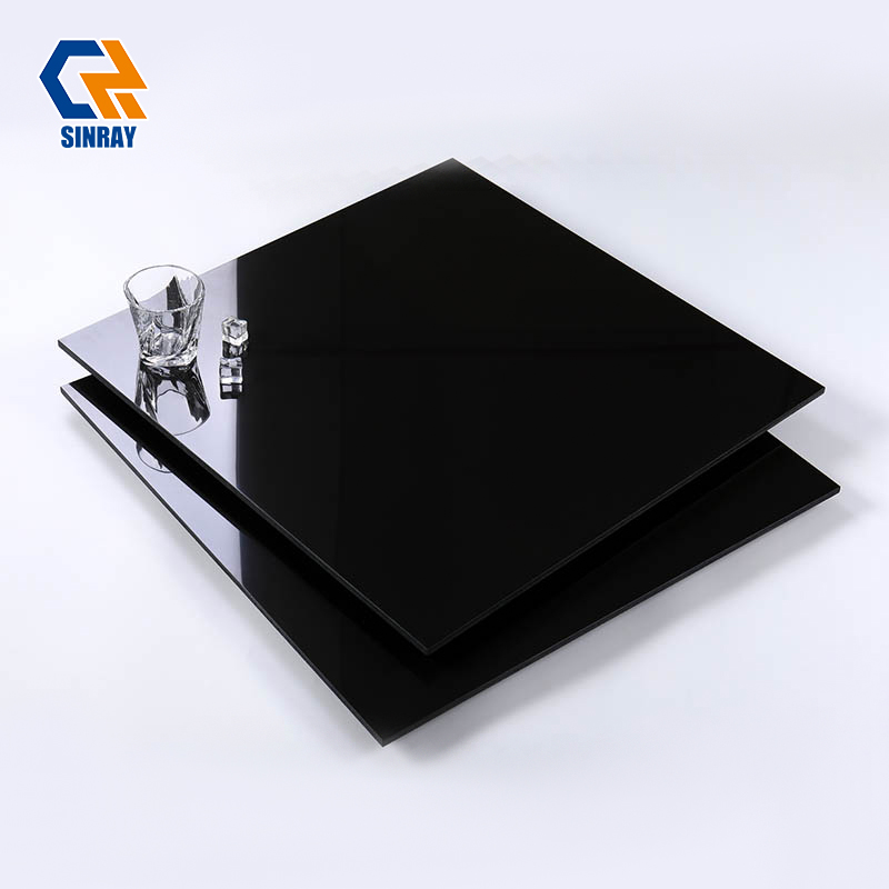 NB6000 Soft Matte Anti-Fingerprint Black Porcelain Tiles, Anti-Slip Wearproof Dark Porcelain Panels Suitable For Cafe, Bar, KTV, Retail Store High Traffic Commercial Spaces