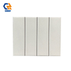  Handmade Clay Crackle Glaze Wall Tiles Natural Fine Ice Crack Texture Waterproof For Kitchen Backsplash Shower Niche Fireplace Surround Mediterranean Villa Deco