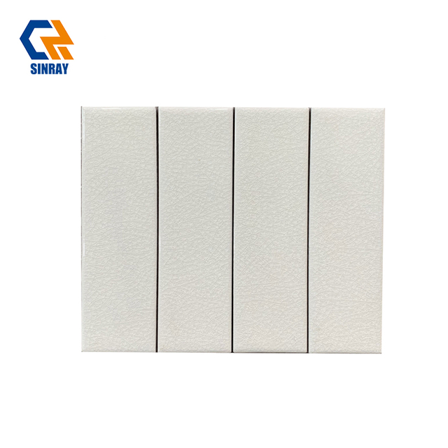  Handmade Clay Crackle Glaze Wall Tiles Natural Fine Ice Crack Texture Waterproof For Kitchen Backsplash Shower Niche Fireplace Surround Mediterranean Villa Deco