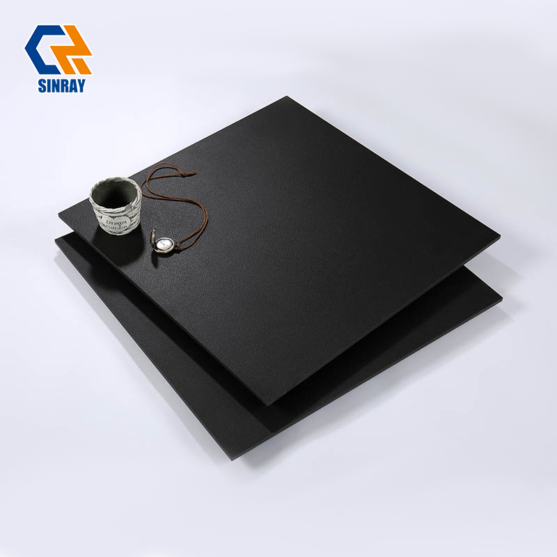 BM6002 Bulk Supply Indoor Outdoor Black Porcelain Tiles, Multiple Surface Textures Durable Black Stone for Large Real Estate Renovation Projects