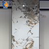 ZS927123 Natural Marble Texture Sintered Stone Compact Surfaces, Anti-Bacterial Food-Grade Stain Repellent Slabs for Kitchen Islands, Wash Vanities and Custom Furniture Tops