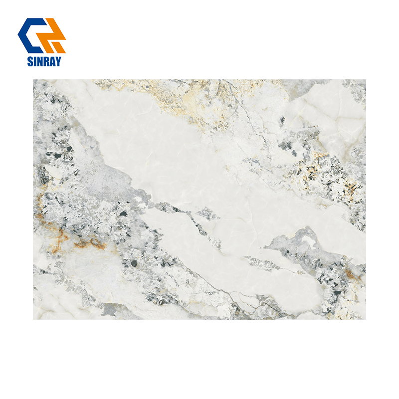 ZS90260-213 Modern Minimalist Sintered Stone Countertop Panels, Non-Porous Simple Daily Cleaning Stone Slabs Perfect for Household Custom Furniture Tops